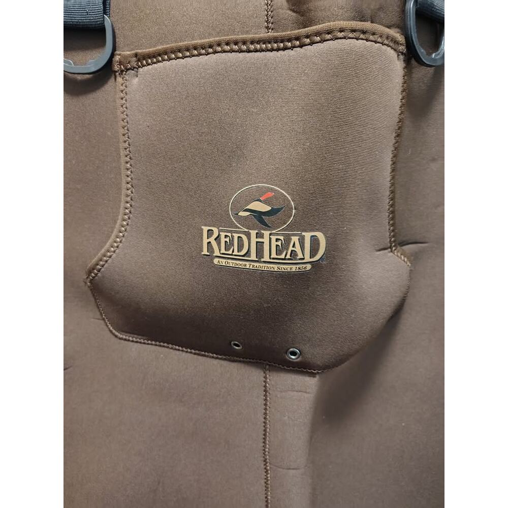 RedHead Brown Neoprene Hip Waders Overalls Worn once Size L - Picture 4 of 10